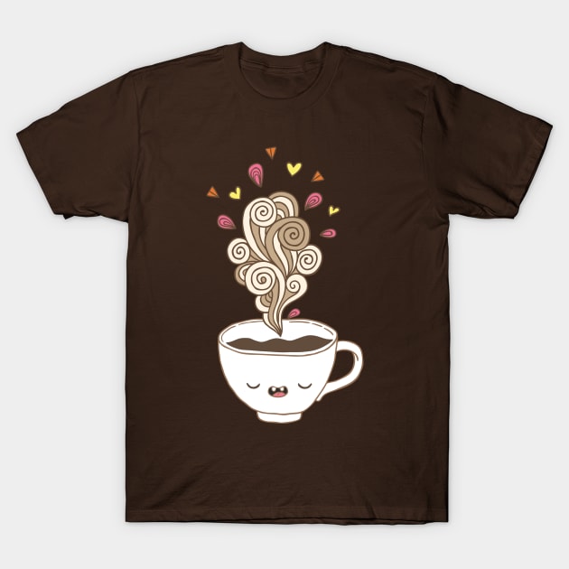 Saturday coffee T-Shirt by kostolom3000